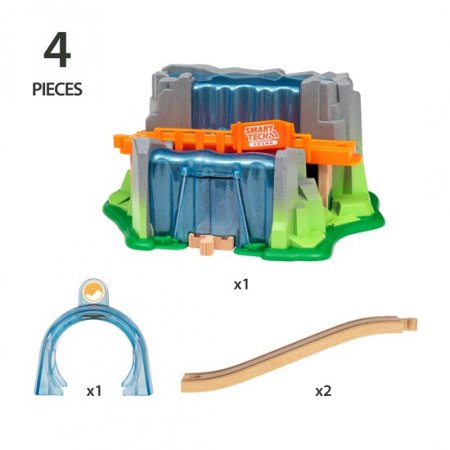 BRIO traukinio bėgių rinkinys Waterfall Tunnel, 33978 33978
