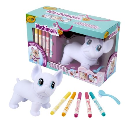 CRAYOLA kūrybinis rinkinys Washimals Posable Jumbo Pet Big WilburTM, 74-0227  