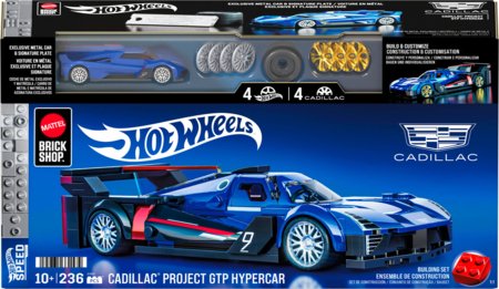 MATTEL BRICK SHOP HOT WHEELS konstruktorius – Speed Cadillac, JFR89 
