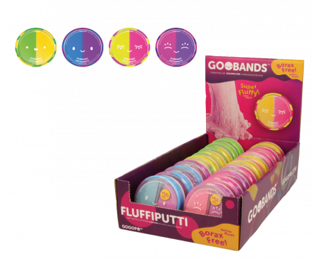 GOO BANDS FLUFFIPUTTI Neon masė, GP216 GP216