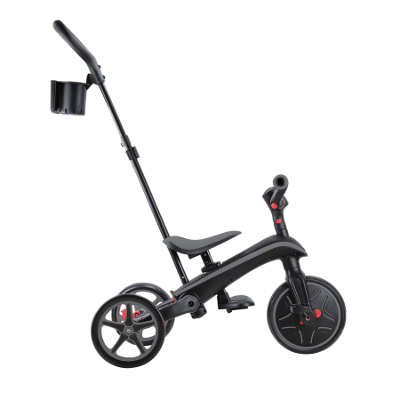 GLOBBER triratukas Explorer Trike 4in1,juodas-pilkas, 732-120 