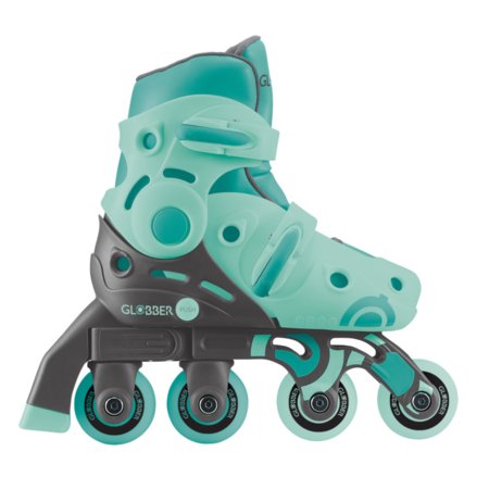GLOBBER riedučiai Learning Skates 2 in 1, dydis 30-33, mėtiniai, 783-206 