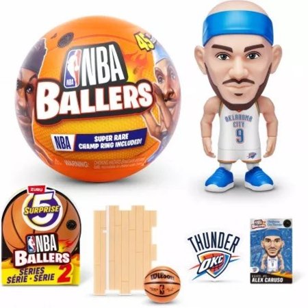5 SURPRISE miniatiūrų rinkinys NBA Ballers, 2 serija, asort., 77678GQ2 
