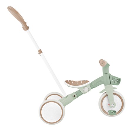 GLOBBER mokomasis triratukas Learning Trike, 3in1 Plus, pistacinis, 738-109 