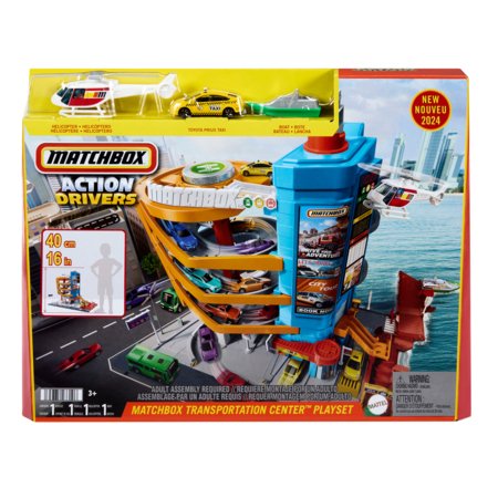 MATCHBOX rinkinys Transporto centras, HXL47 