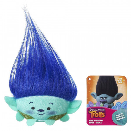 TROLLS maža pliušinė figūrėlė W1 17, asort, B9913EU4 B9913EU4