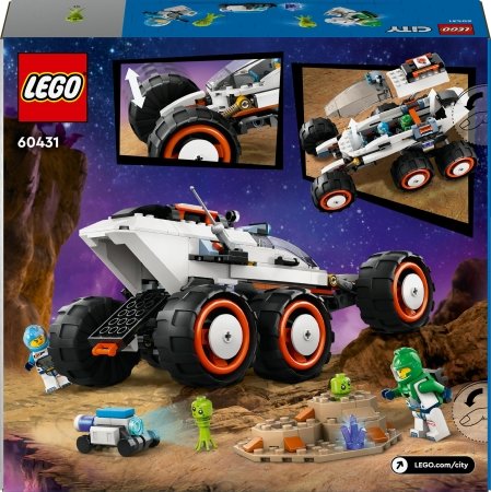60431 LEGO® City  Kosminių Tyrinėjimų Visureigis Ir Ateiviai 