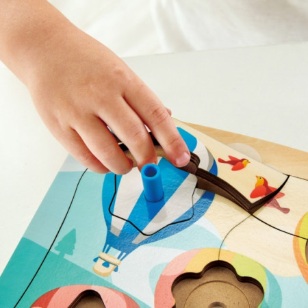 HAPE Dėlionė besisukantys oro balionai, E1623 E1623