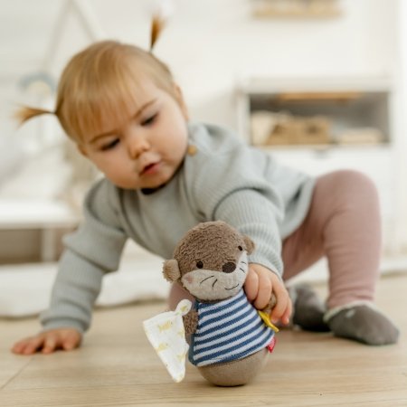 BABYFEHN Otter Theo barškutis Roly poly Ūdra, 47165 