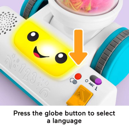 FISHER-PRICE LAUGH AND LEARN 2 in 1 žaislinis dulkių siurblys, JMM33 
