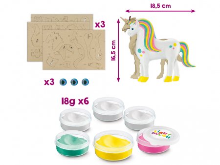 MAPED CREATIV kūrybinis rinkinys Fabulous factory Unicorn, 907211 907211