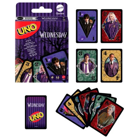 MATTEL GAMES UNO kortos Wednesday, JHB18 