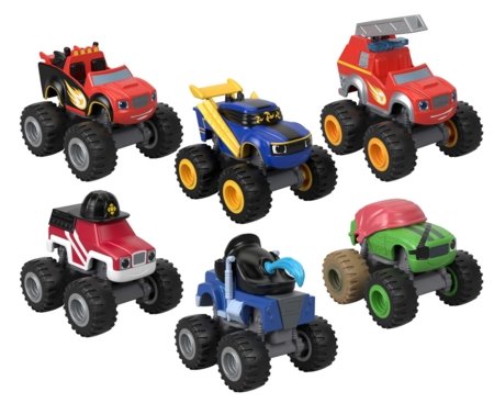 FISHER-PRICE "Blaze ir džipai monstrai" automobilis (metalinis), CGF20 CGF20