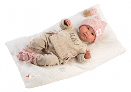 LLORENS Crybaby kūdikis su paglave, 74020 74020