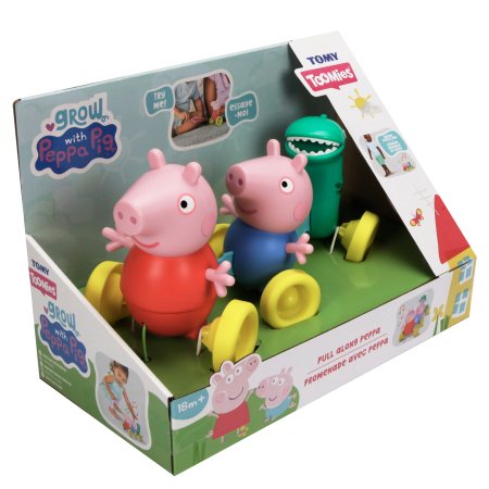 TOOMIES traukiamas žaislas Peppa, E73527 