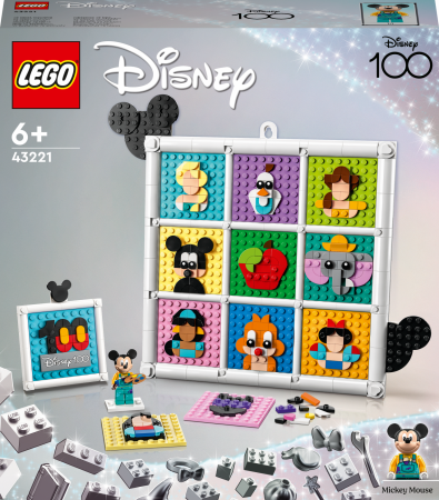 43221 LEGO® Disney™ Specials „Disney“ animacijos simbolių šimtmetis 43221