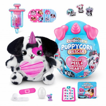 RAINBOCORNS pliušinis žaislas su aksesuarais Puppycorn Rescue, 9261 9261