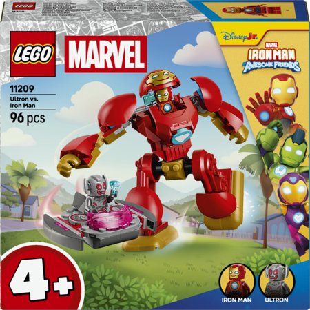 11209 LEGO® ǀ Marvel „Iron Man and His Awesome Friends“ Altronas prieš Geležinį žmogų 