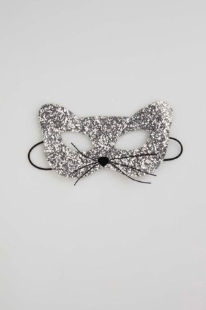 COCCODRILLO veido kaukė PETIT BIJOU, sidabrinė, ZC5664301PBJ-024-000 