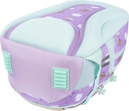 PUSHEEN vaikiška kuprinė, 4 skyrių, violetinė, TO-PLS-2681-XXX-PUSH-PC 