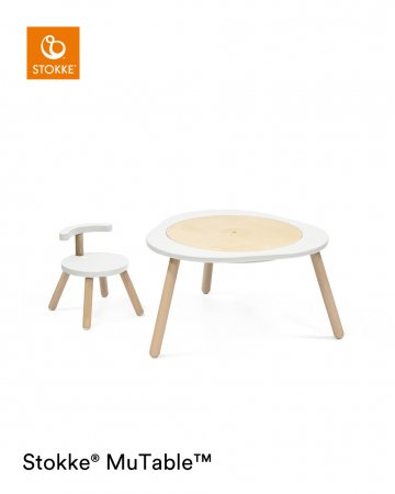 STOKKE medinė kedutė MUTABLE™, white, 627101 627101