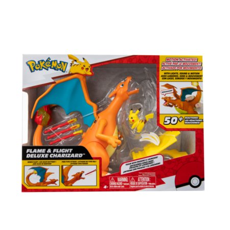 POKEMON figūrėlių rinkinys Flame & Flight Deluxe Charizard, PKW2731 