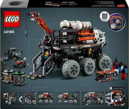 42180 LEGO® Technic Marso įgulos tyrinėjimų visureigis 