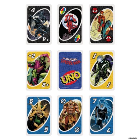 MATTEL GAMES UNO kortos Žmogus Voras, HXY08 