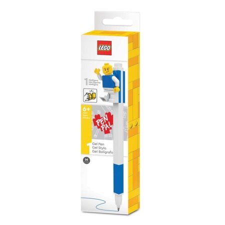 LEGO 2.0 mėlynas gelinis rašiklis su minifigūrėle, 52600 