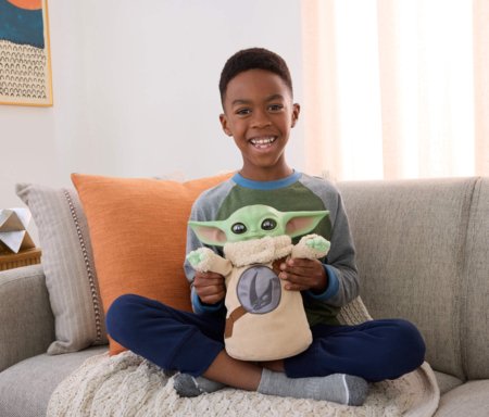 STAR WARS interaktyvus pliušinis žaislas Grogu, JKN44 