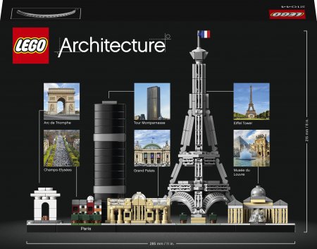 21044 LEGO®Architecture Paryžius 21044