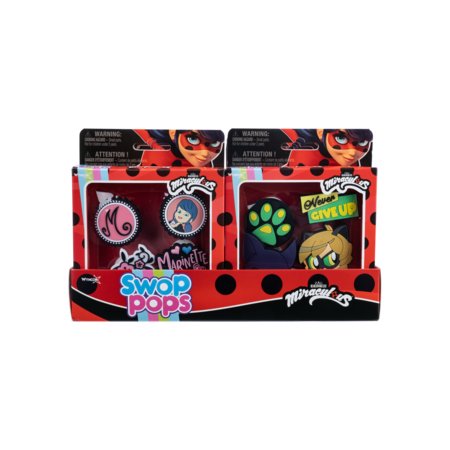 SWOPPOP rankinės aksesuarai MIRACULOUS POPS, asort., M01047 