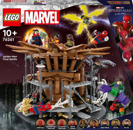 76261 LEGO® Super Heroes Marvel Paskutinis žmogaus-voro mūšis 76261