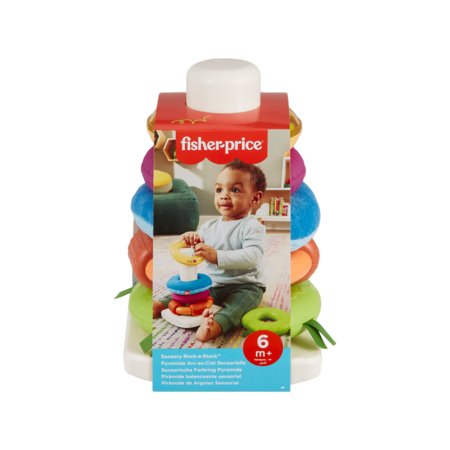 FISHER PRICE Bokštelis supk ir statyk jutiminis, HXK47 