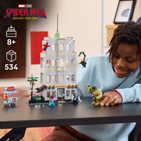76350 LEGO® ǀ Marvel Epinis Žmogaus voro ir Halko susirėmimas 