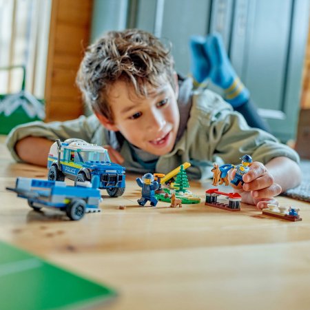 60369 LEGO® City Mobili policijos šunų treniruotė 60369