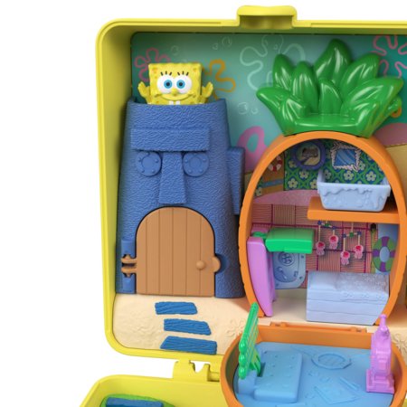 POLLY POCKET mini figūrėlių rinkinys SpongeBob, JKC84 