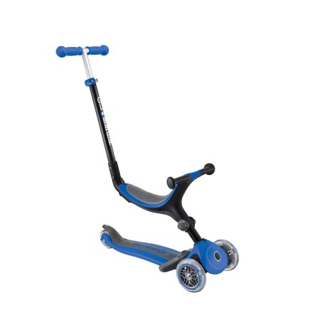 GLOBBER paspirtukas Go Up Foldable, 3in1, tamsiai mėlynas , 641-100 