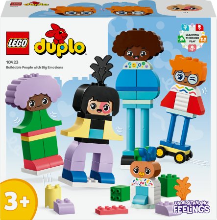 10423 LEGO® DUPLO Town Konstruojami Emocijų Žmogeliukai 