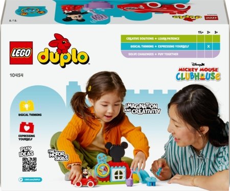10454 LEGO® DUPLO® Disney™ Peliuko Mikio klubas ir automobilis 