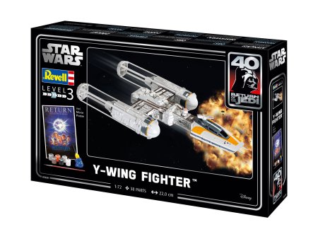 REVELL 1:72 modelis Star Wars Y-wing Fighter, 05658 05658