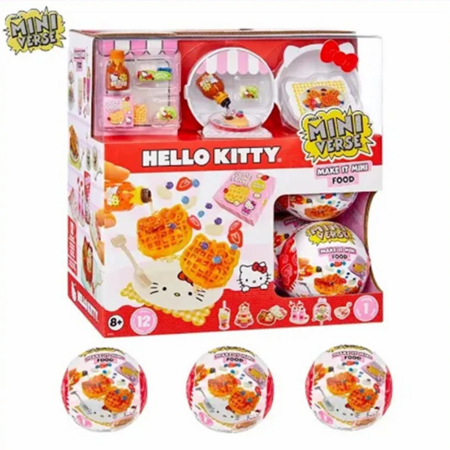 MINIVERSE mini vaflių gaminimo rinkinys, asort., 547235 