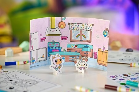 CRAYOLA kūrybinis rinkinys Activity Set Gabby's Dollhouse, 75-7170 