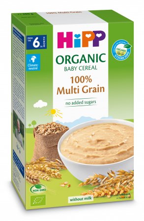 HiPP ekologiška įvairių grūdų košė MULTI GRAIN, 6m+, 200g, 30405 30405