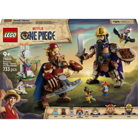 75644 LEGO® ONE PIECE Dorry prieš Brogy – Mažojo sodo milžinai 
