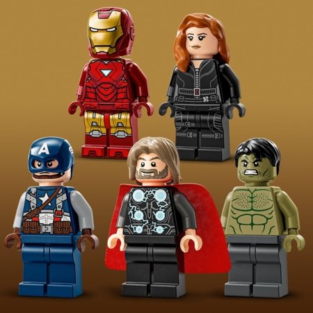 76313 LEGO® Super Heroes Marvel MARVEL logotipas ir minifigūrėlės 