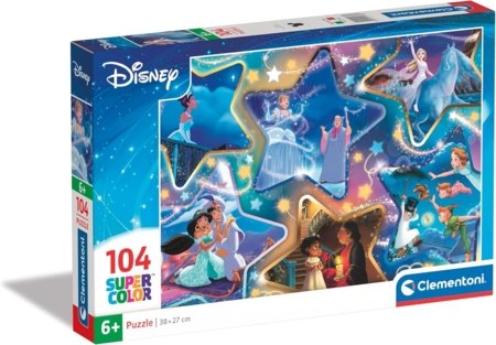 CLEMENTONI dėlionė Magical Movements, 104 det., 25766 