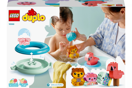 10966 LEGO® DUPLO® Creative Play Maudynių pramogos: plūduriuojanti gyvūnų sala 10966