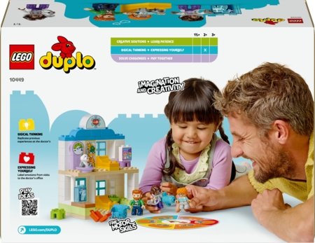 10449 LEGO® DUPLO® Town Pirmasis apsilankymas pas gydytoją 