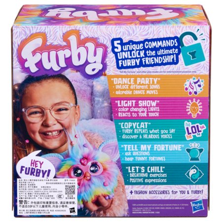 FURBY minkštas žaislas Tie Dye, F8900 